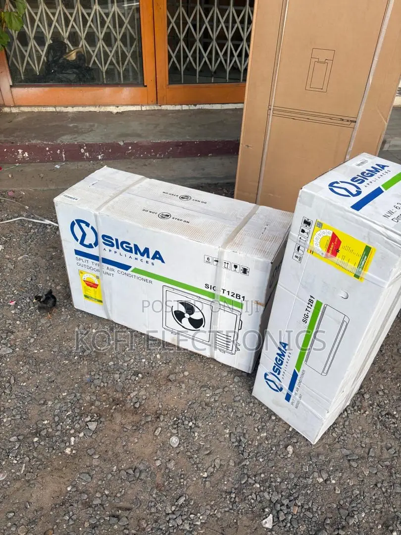 Sigma 1.5hp Split Air Conditioner Complete Set (Indoor + Outdoor Unit)
