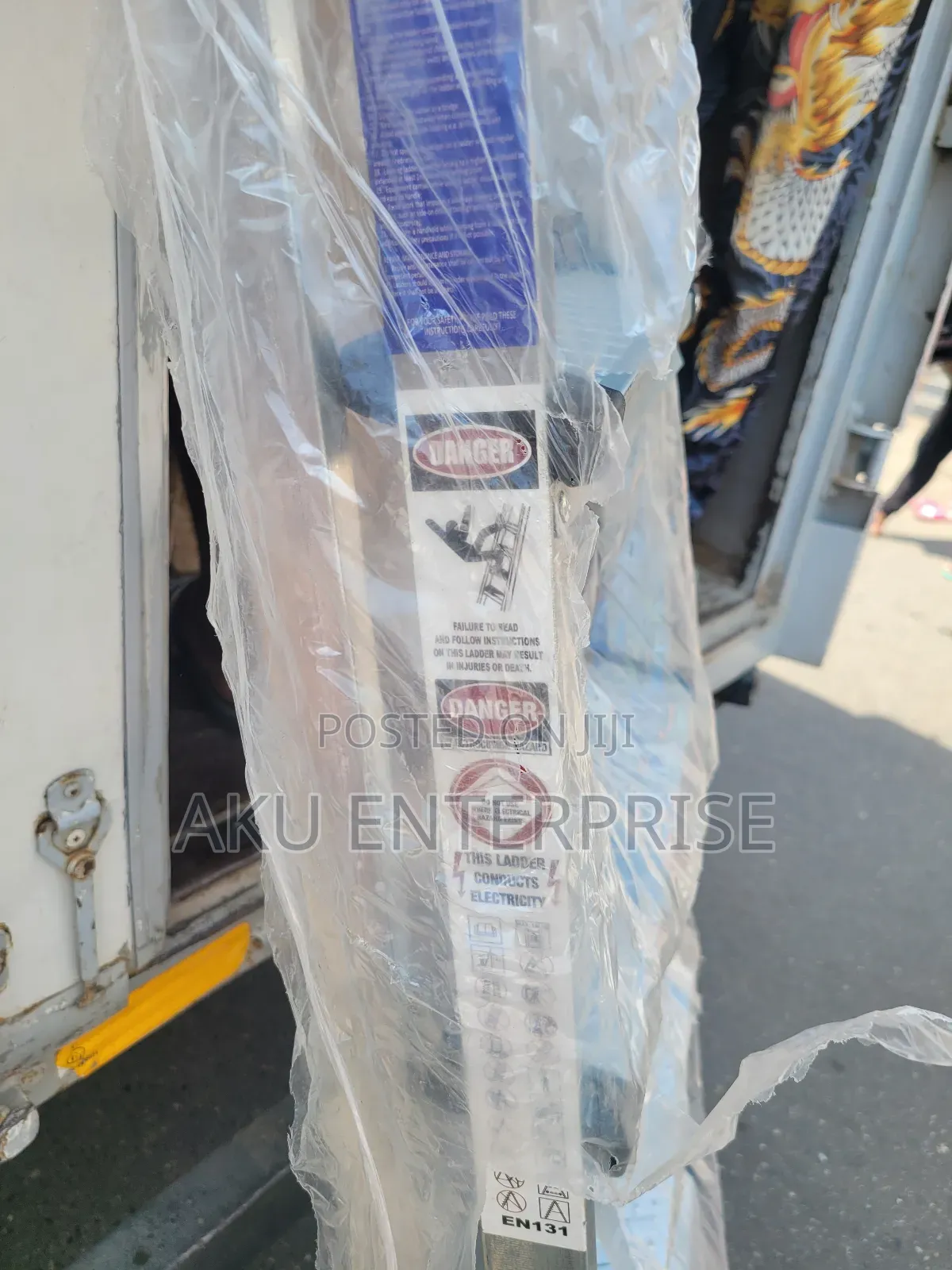 Industrial 7 Steps Ladder Aluminum