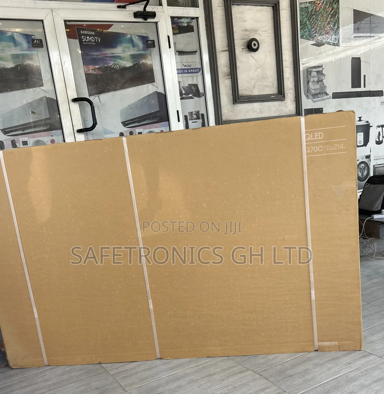 Try Out 2024 Model Samsung Smart 85 Inch Screen Sleek Tv