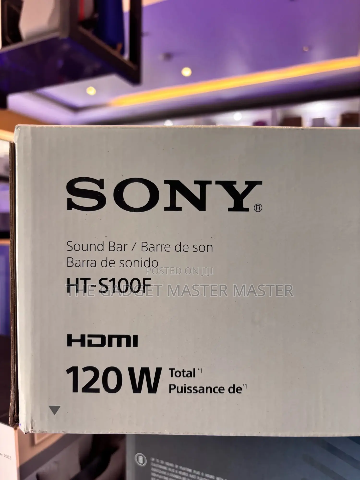 Sony Ht S100f 120w 2.0ch Stereo Soundbar