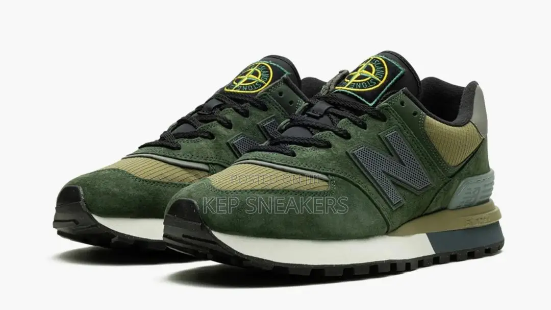 New Balance 574 Legacy "Stone Island Dark Green"