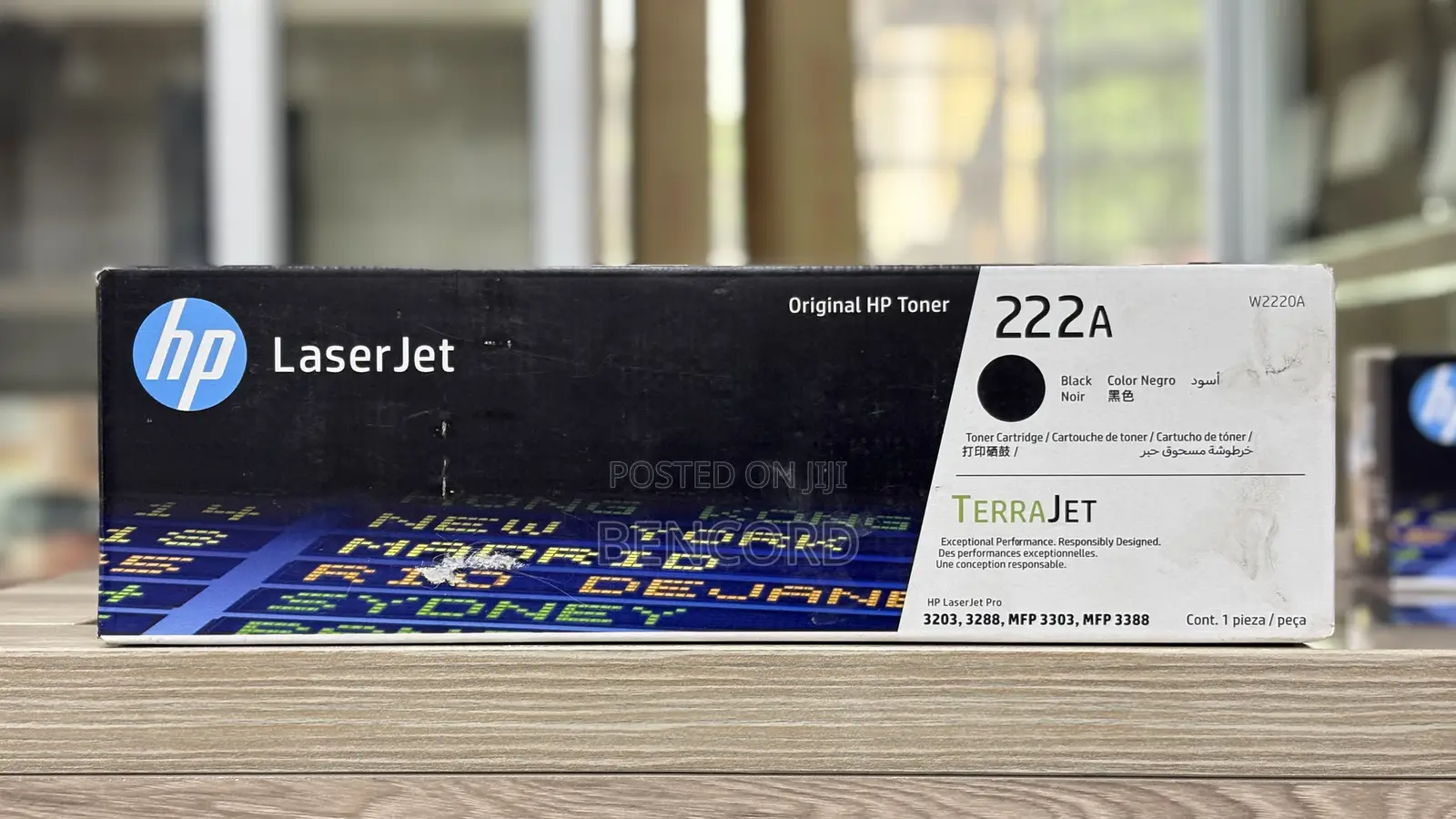 Hp 222a Original Black Toner MFP 3388
