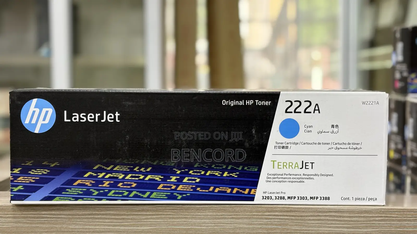 Hp 222a Original Color Toner MFP 3388