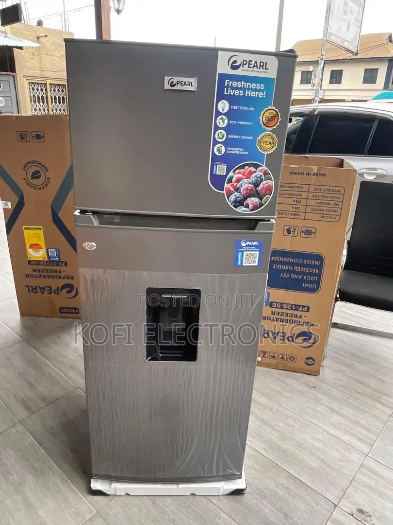 Pearl 246l Contemporary Bottom Freezer Fridge With Water Dispenser