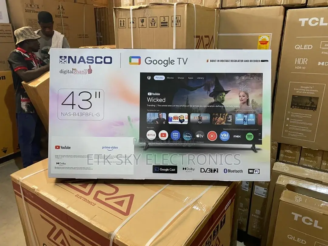 Nas-J43fbfl-G Nasco 43 Smart Android FHD Tv