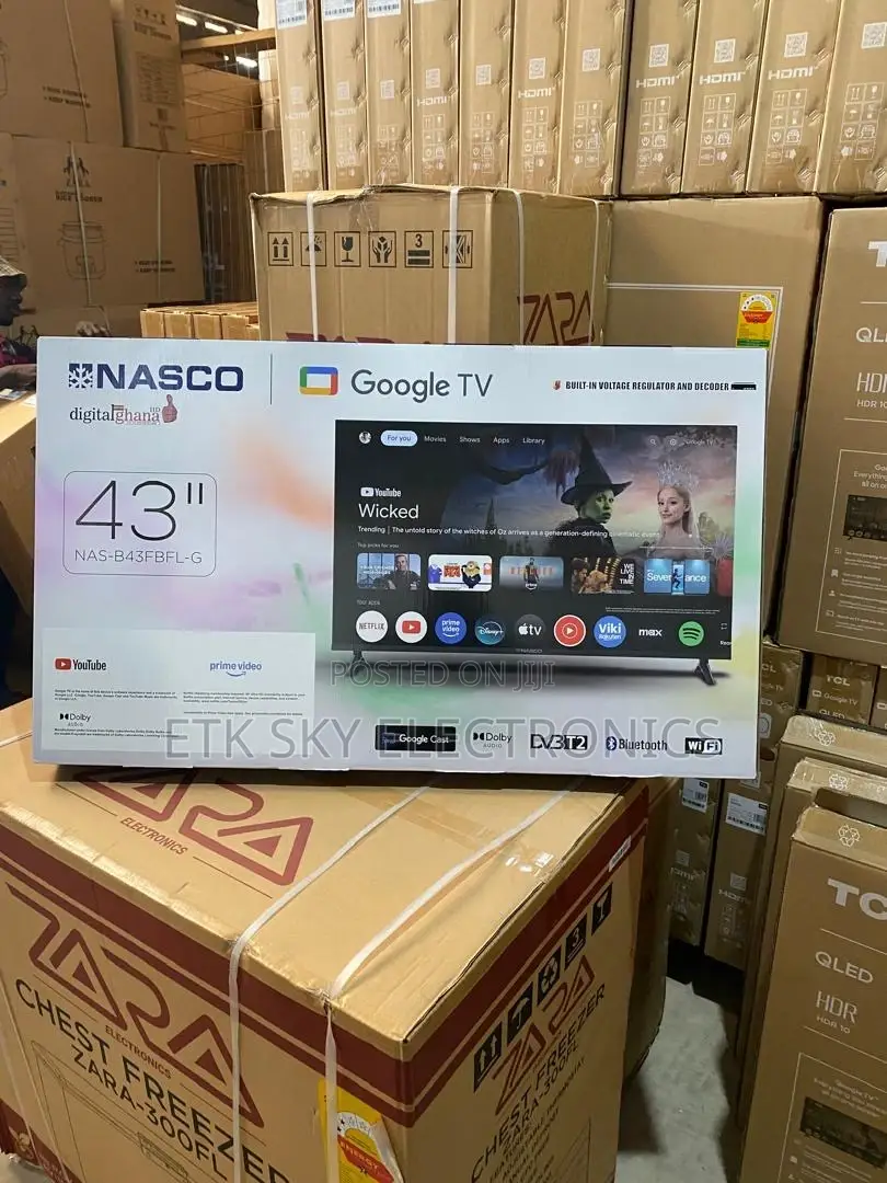 Nas-J43fbfl-G Nasco 43 Smart Android FHD Tv