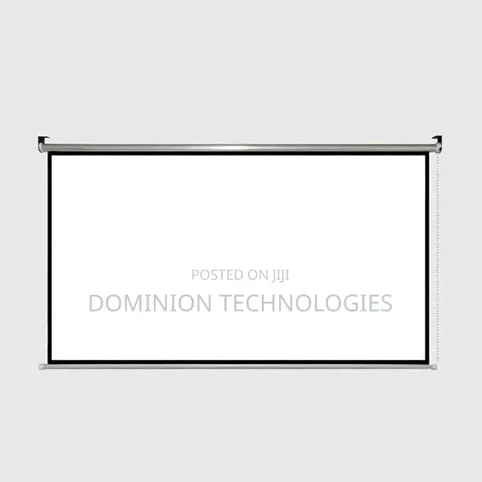 180cm*180cm // 70 Feet//70" Top Edge Manual Projector Screen