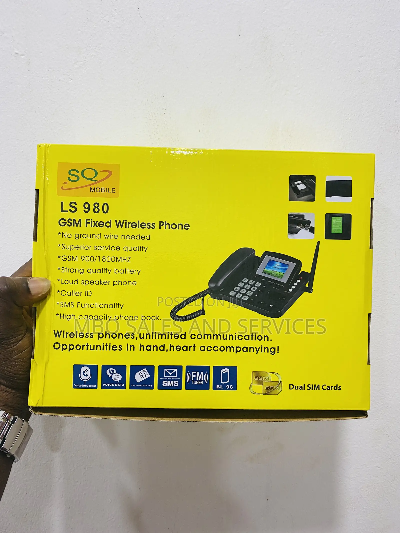 Cordless Sim Telephone With Color Screen Ls980