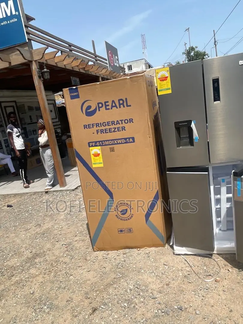 Pearl 421l Statement Side-by-Side Fridge