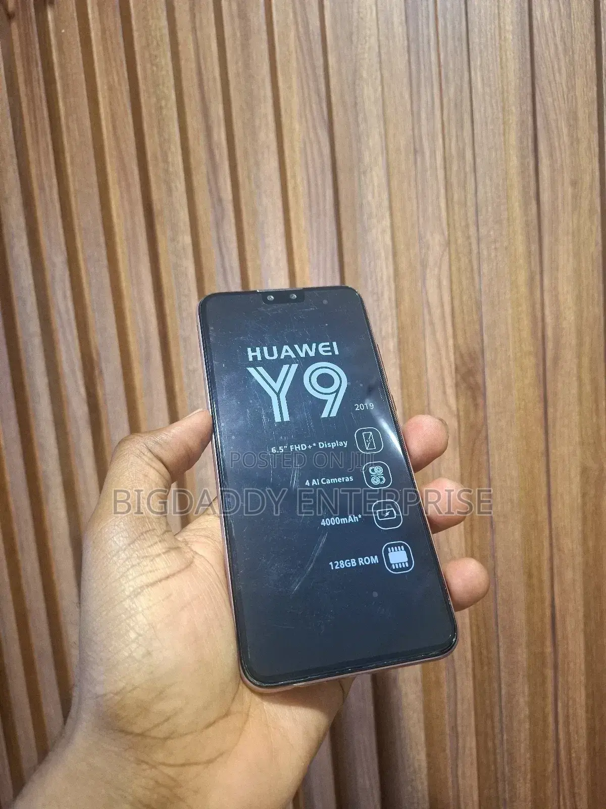 New Huawei Y9 2019 128 GB White