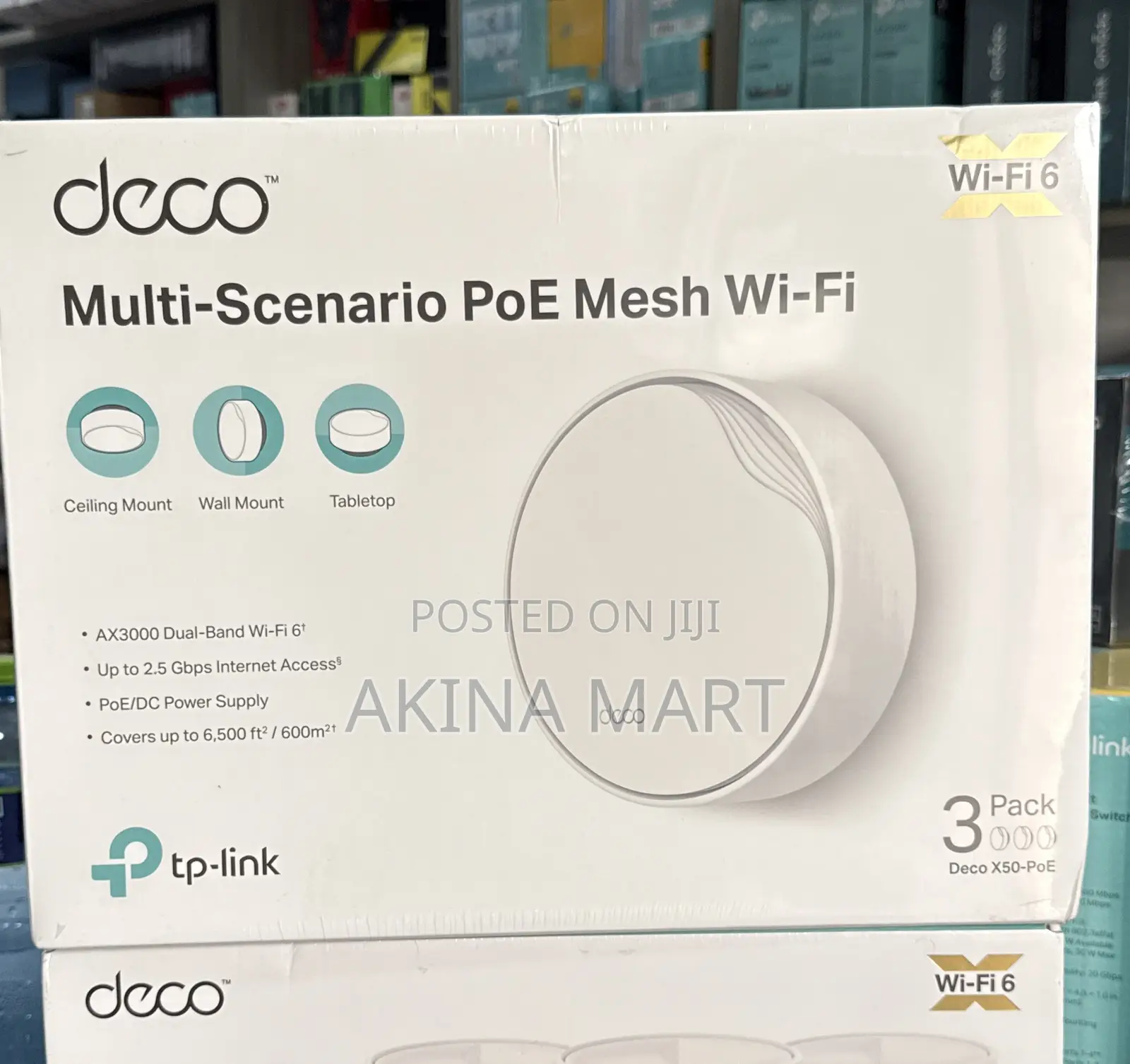 Deco X50 Tp Link Deco X50 3pack Deco X50-Poe