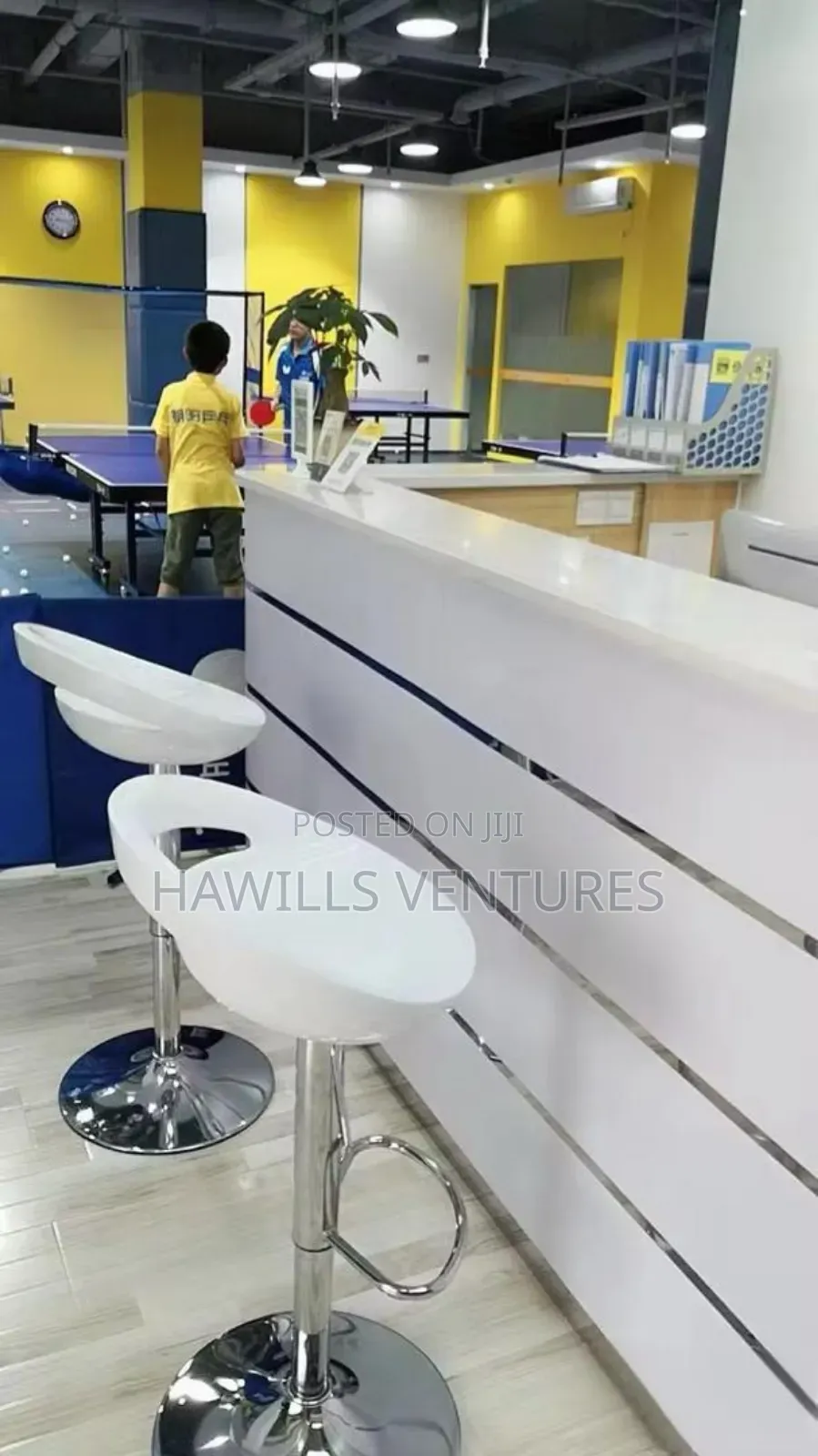 White Counter Bar Chair /Stool