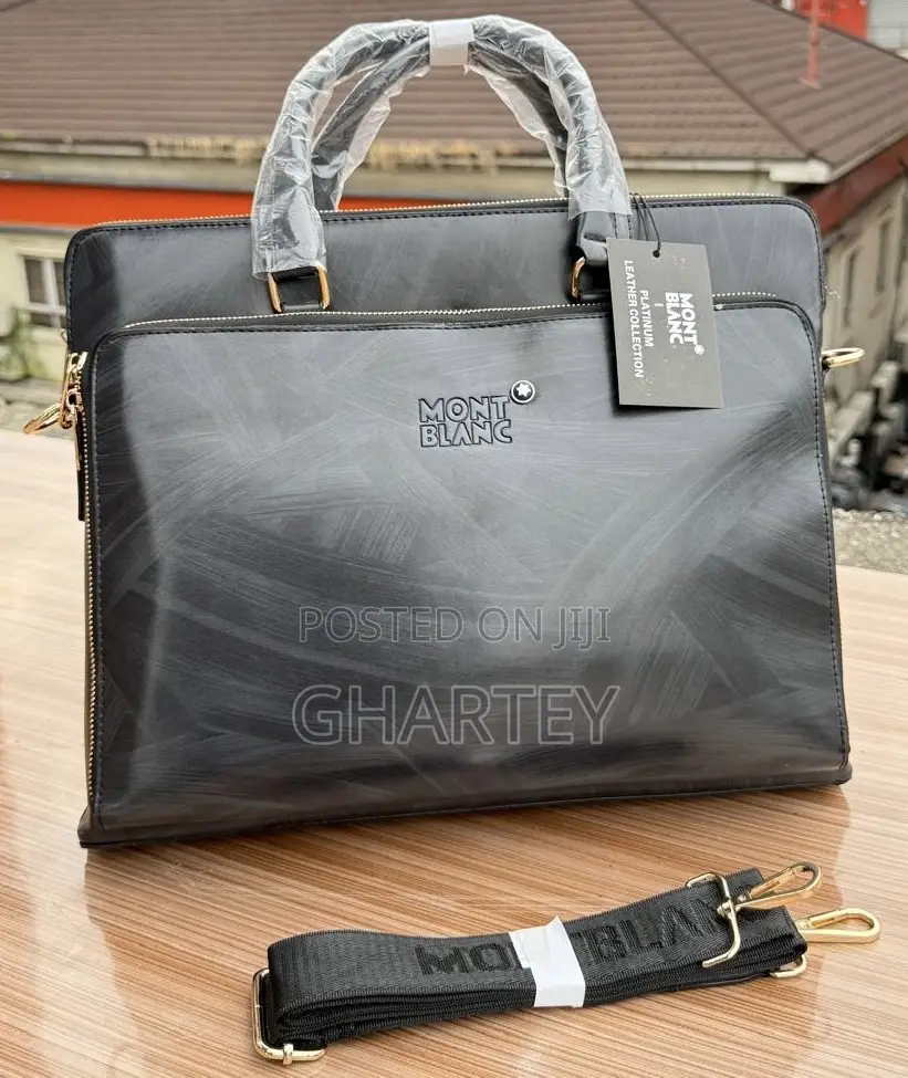 Laptop Leather Bag Briefcase - Suitable for Up to 16 Inches Laptop