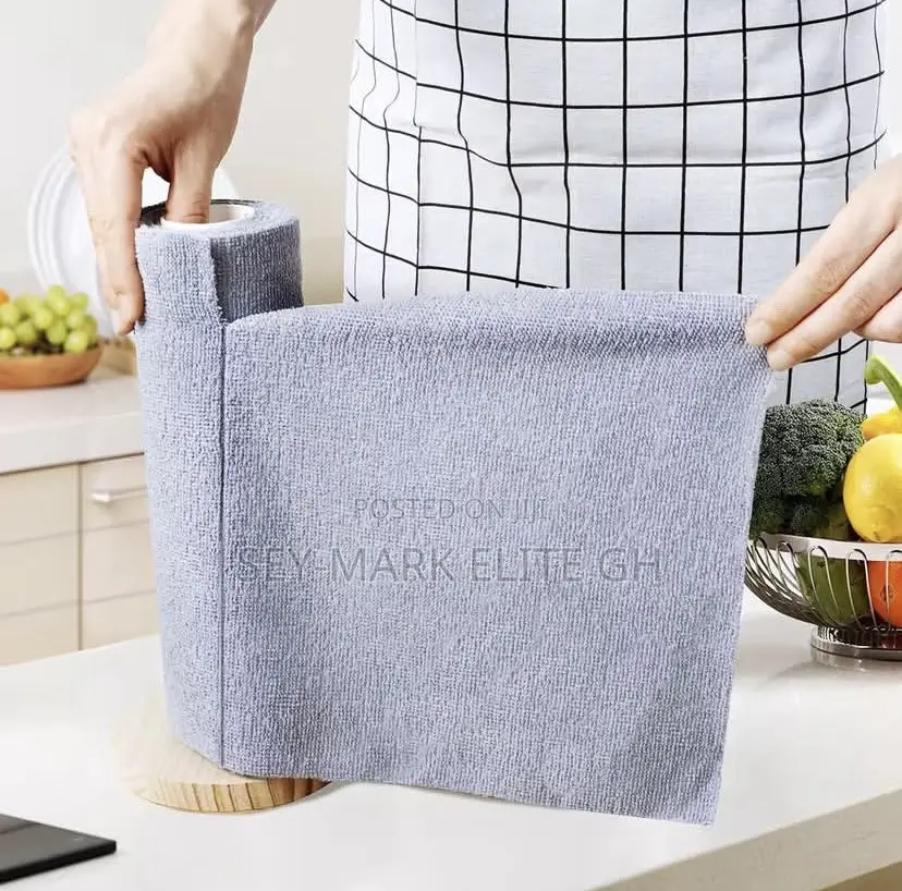 50pcs Multipurpose Reusable Microfiber Napkin