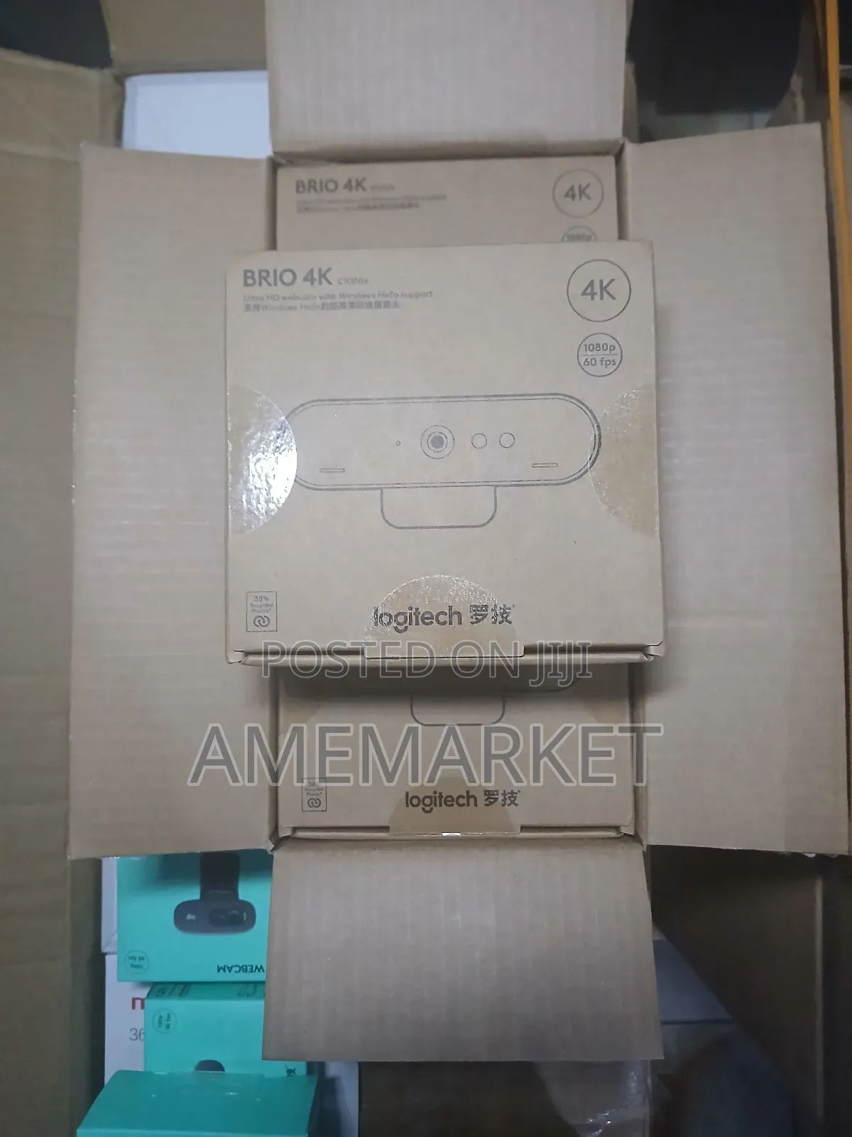 Logitech Brio Pro Webcam Ultra Hd Video (Brand New)
