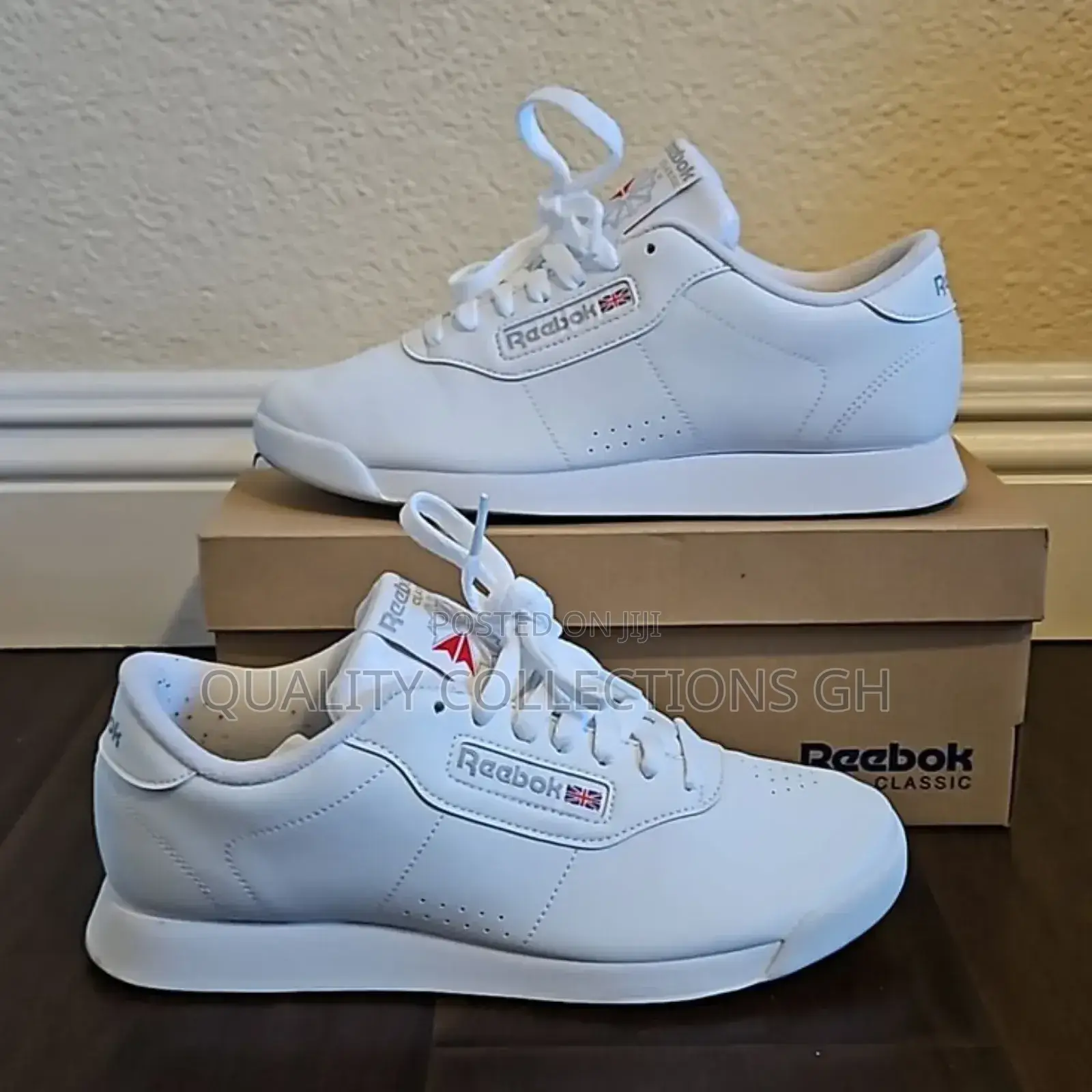 White Reebok Princess