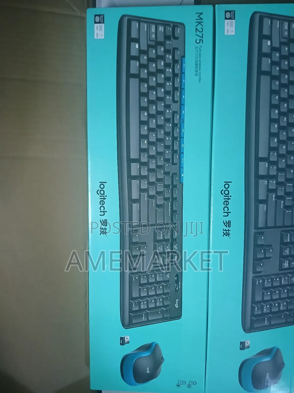 Logitech Mk275 Usb Wireless Keyboard and Mouse Set