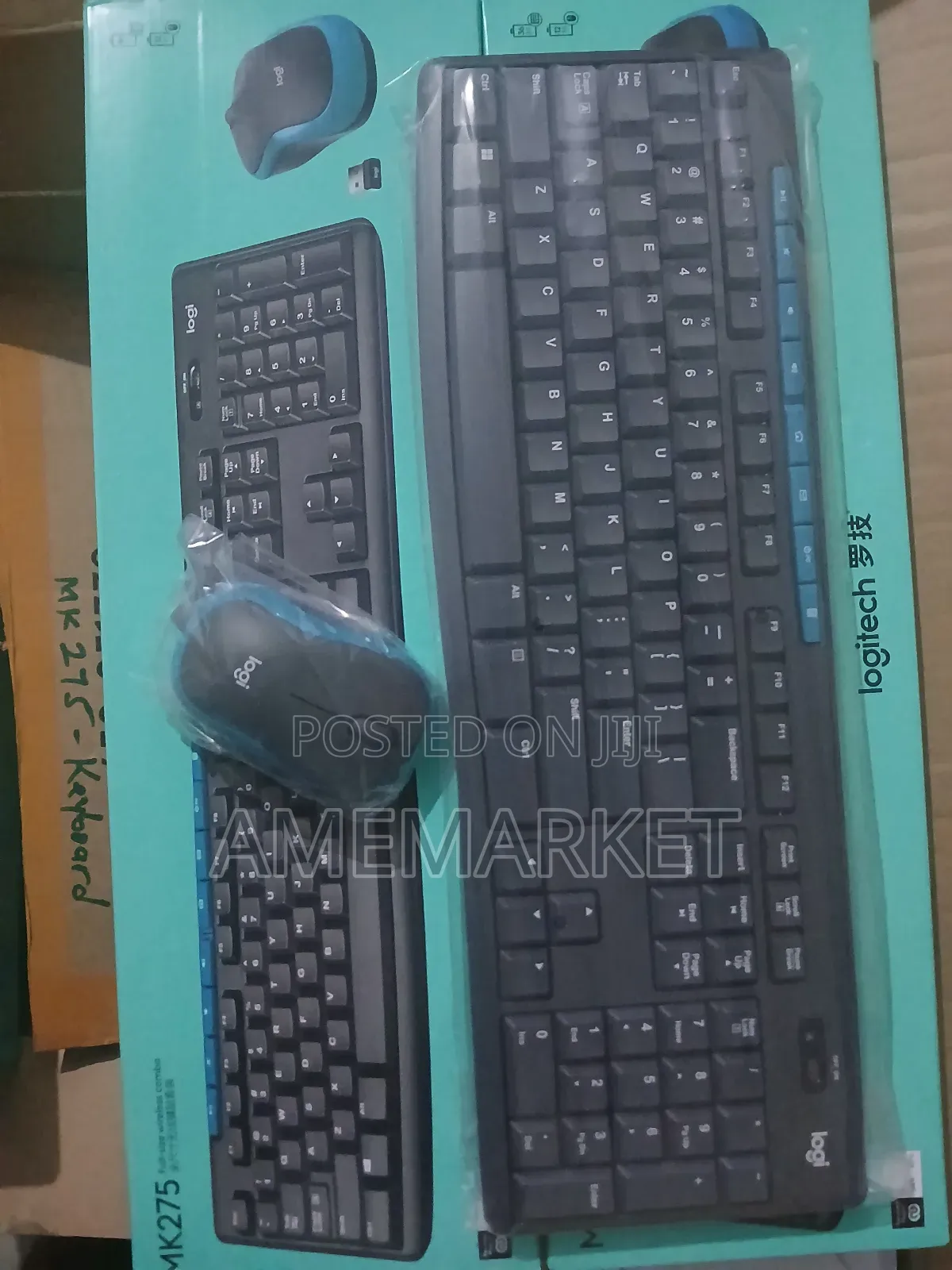 Logitech Mk275 Usb Wireless Keyboard and Mouse Set