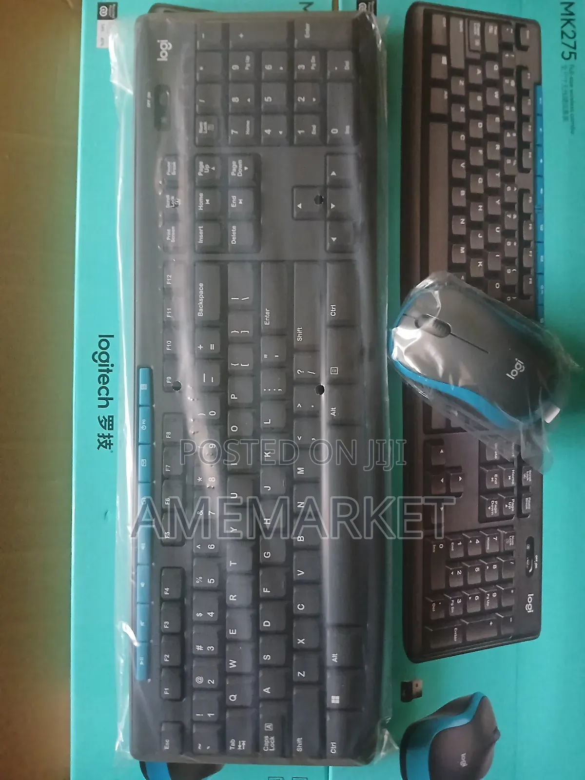 Logitech Mk275 Usb Wireless Keyboard and Mouse Set