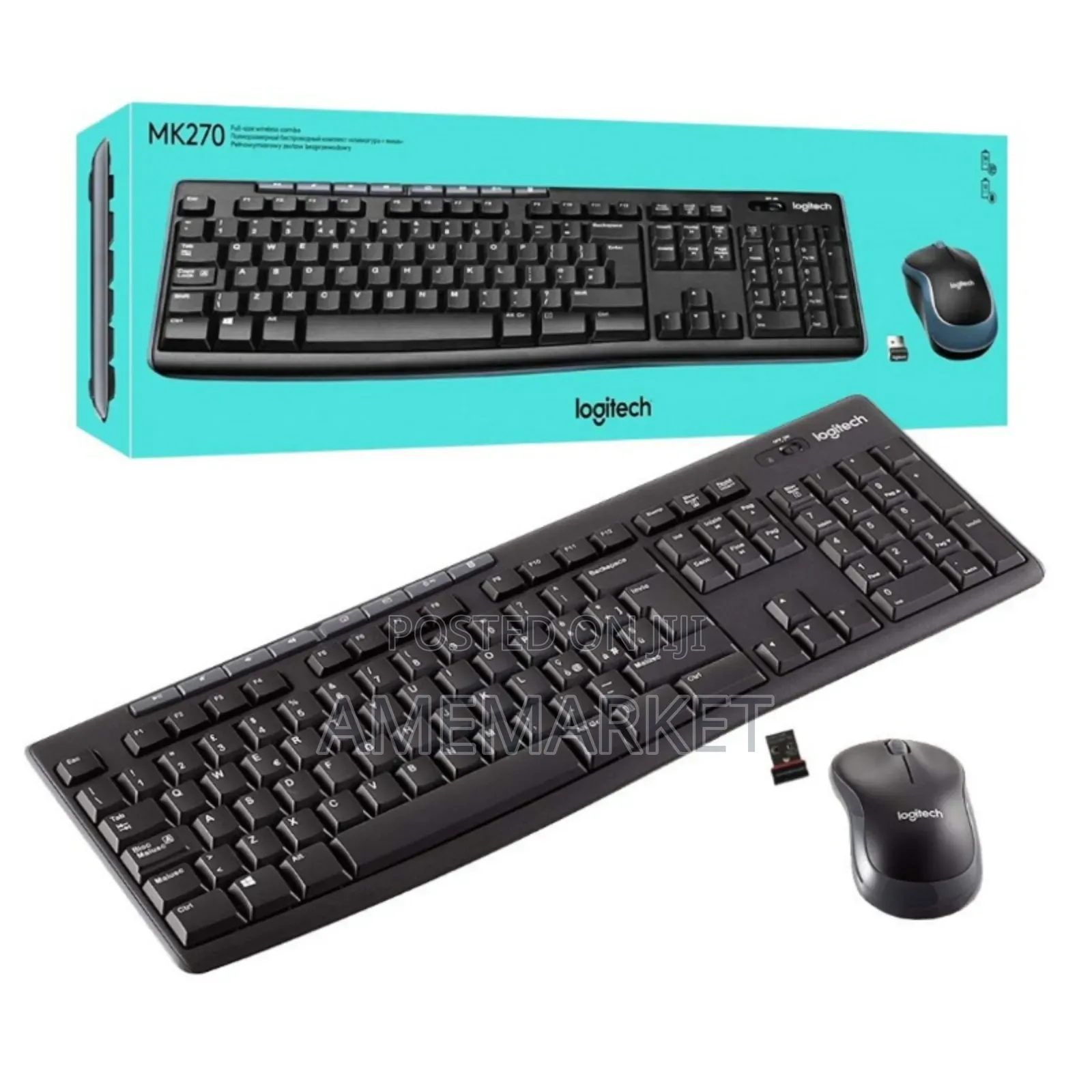 Logitech Mk275 Usb Wireless Keyboard and Mouse Set