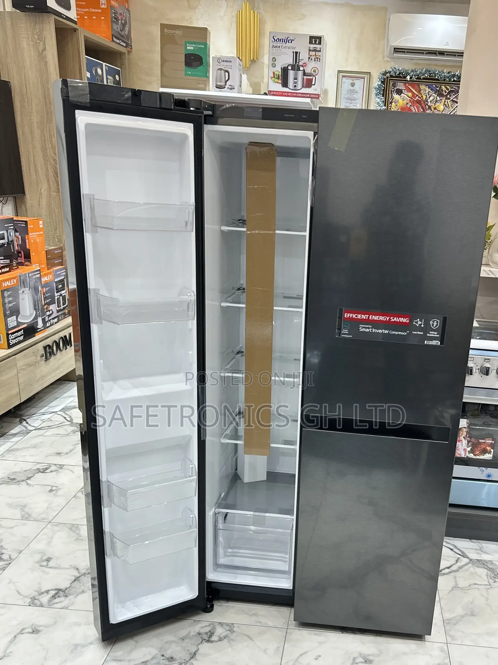 High Reliable Lg Side by Side (Grey) Gc-B257kqjw 674l Smart Fridge