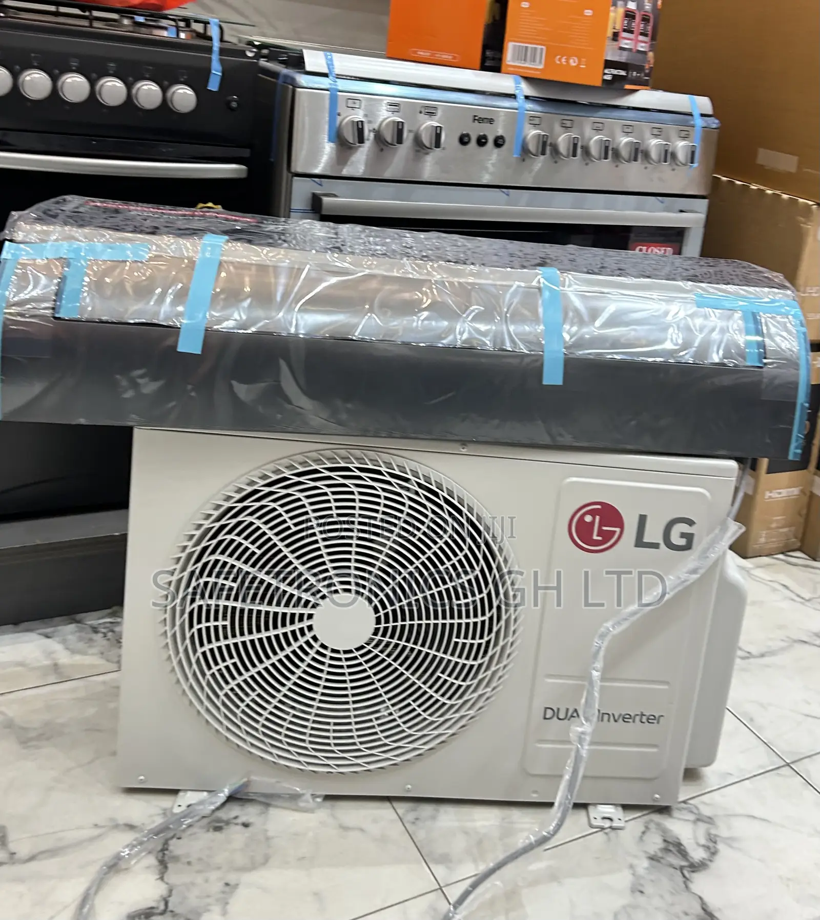 Valuable Sealed 2.0hp (S4-Q18klrte) Split Type Black Dual Inverter Lg