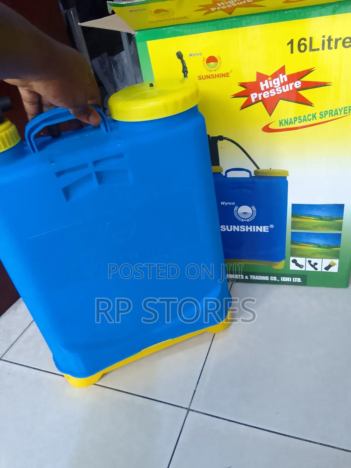 Knapsack Sprayer 16l/ 3 Nozzles