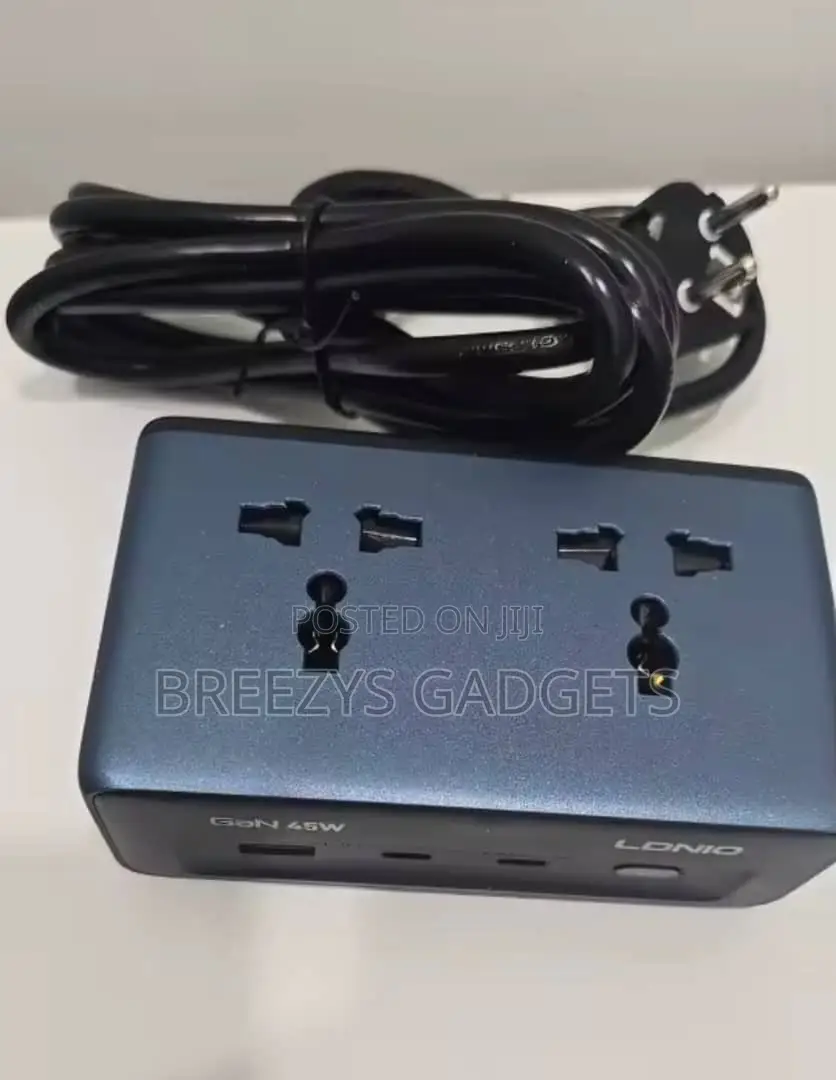 Ldnio Fast Charger Cube Power Strip 2m Electric Extension Power Cord 4