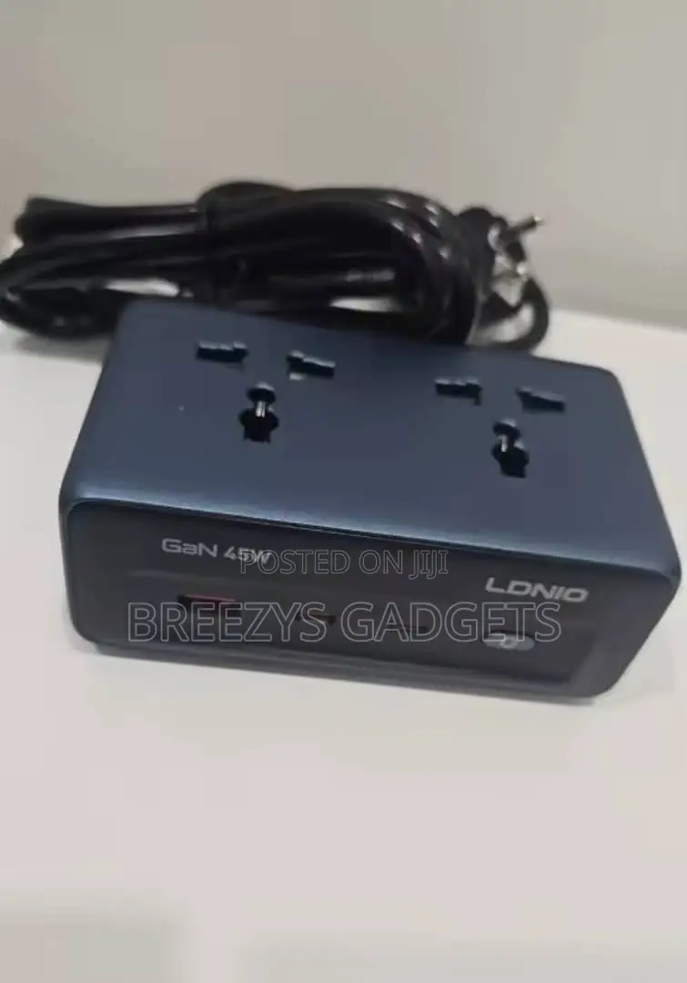 Ldnio Fast Charger Cube Power Strip 2m Electric Extension Power Cord 4