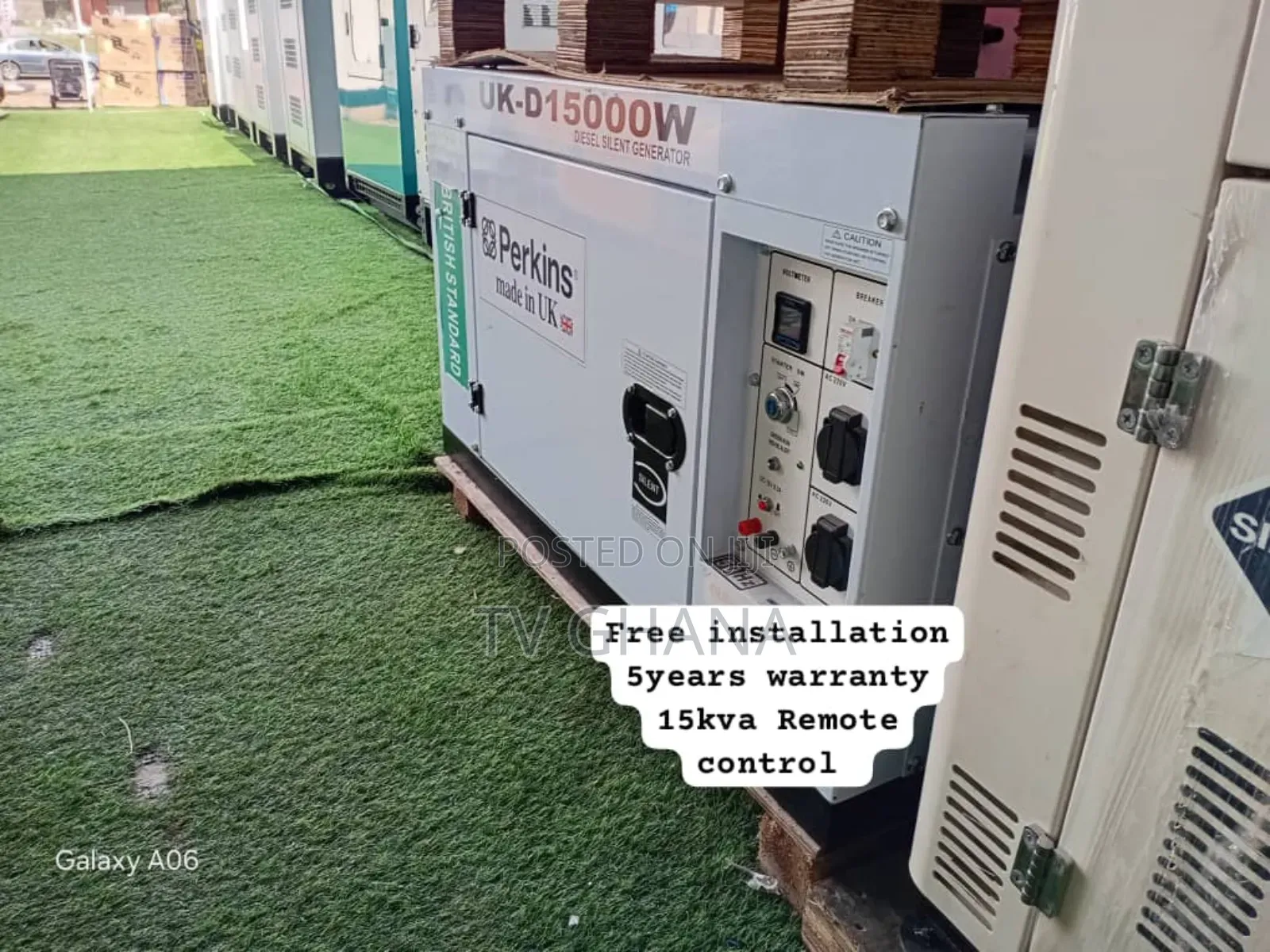Perkins 15kva Diesel Generator – Professional Power, Remote