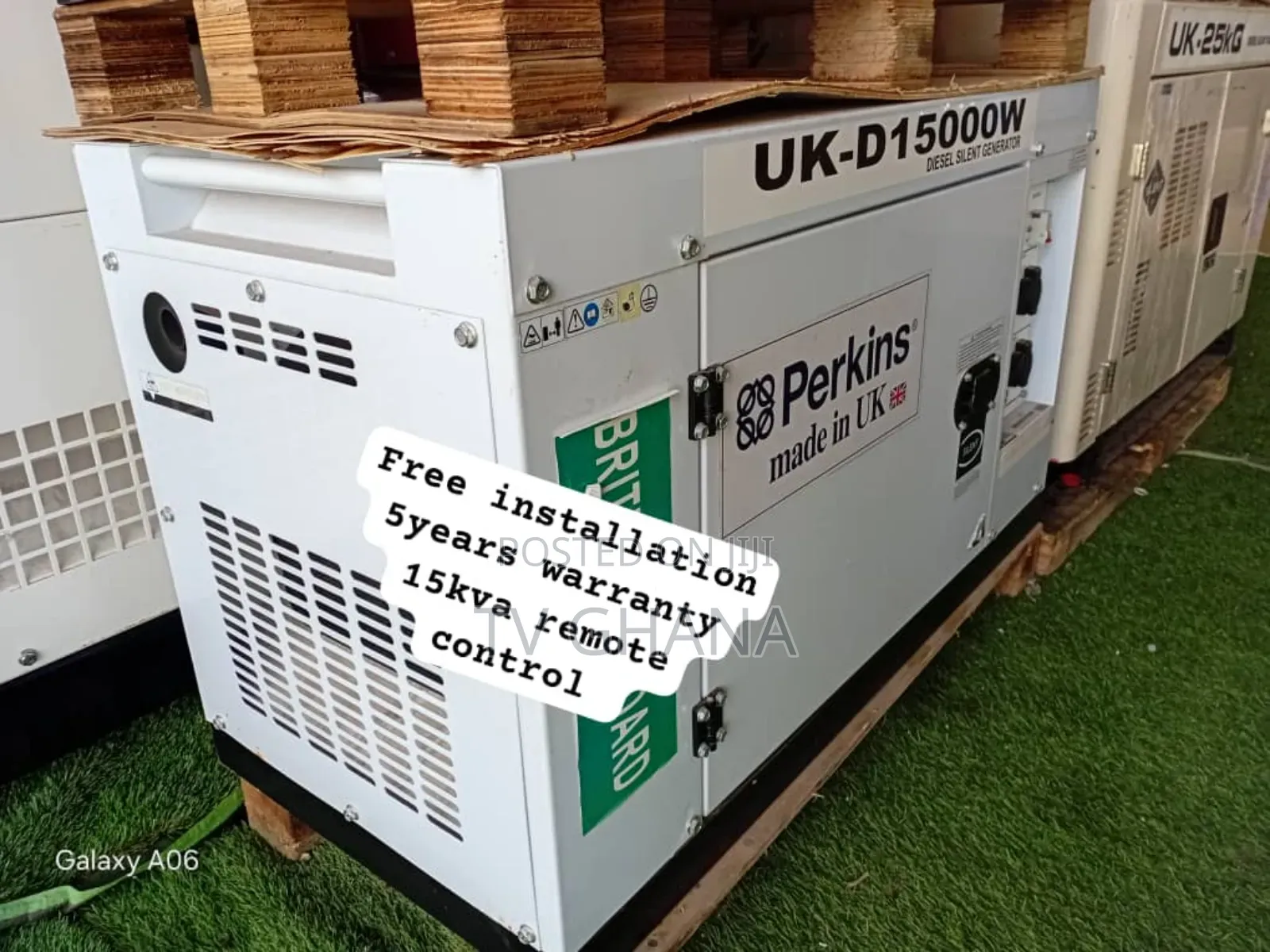 Perkins 15kva Diesel Generator – Heavy Duty With Remote