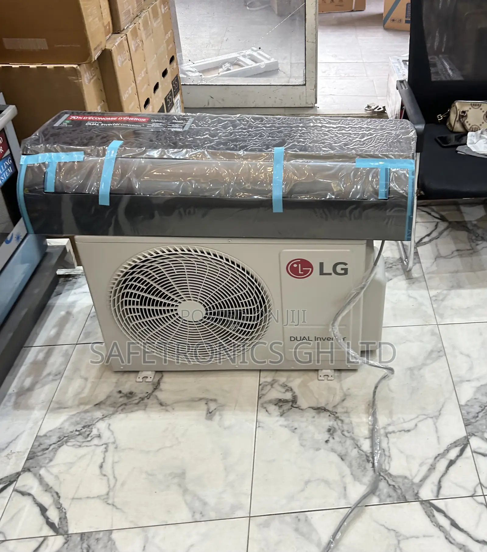 Stylish New Inverter Dual Smart Lg 1.5 Hp Split Type (S4-Q12jartv) Ac