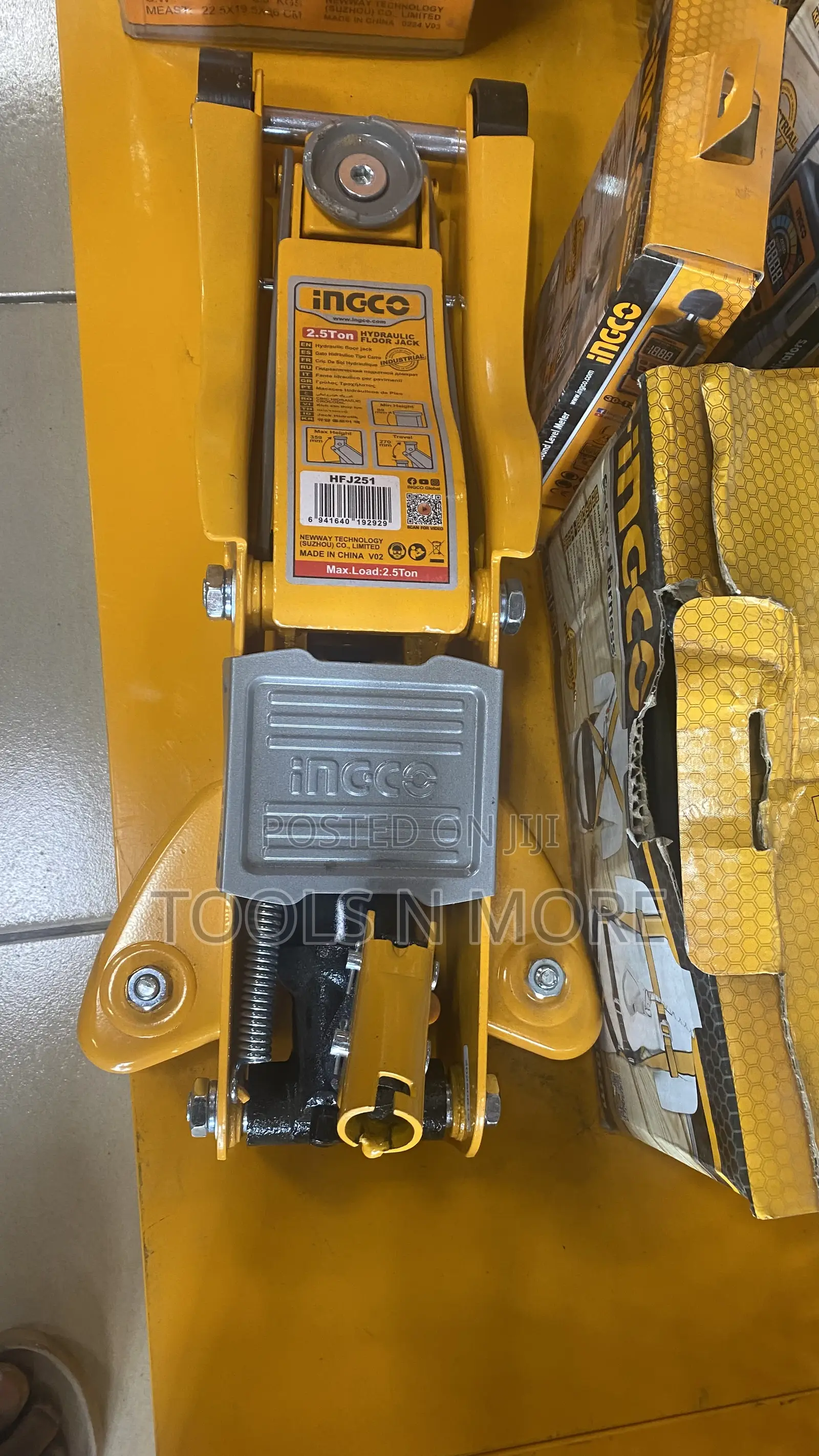 Ingco Hydraulic Floor Jack 2.5t