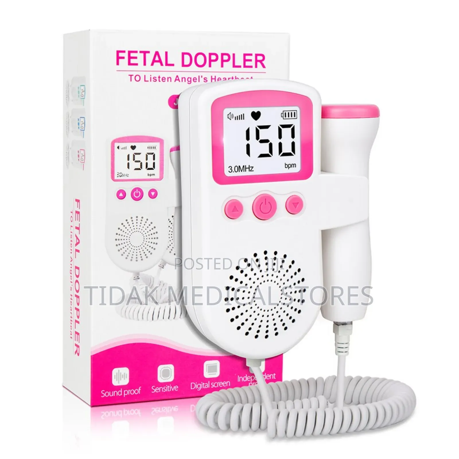 Fetal Doppler/Baby's Heart Rate Monitor