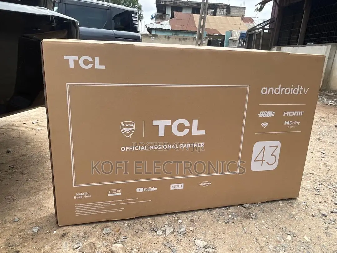 TCL 43” Purescreen Smart Television