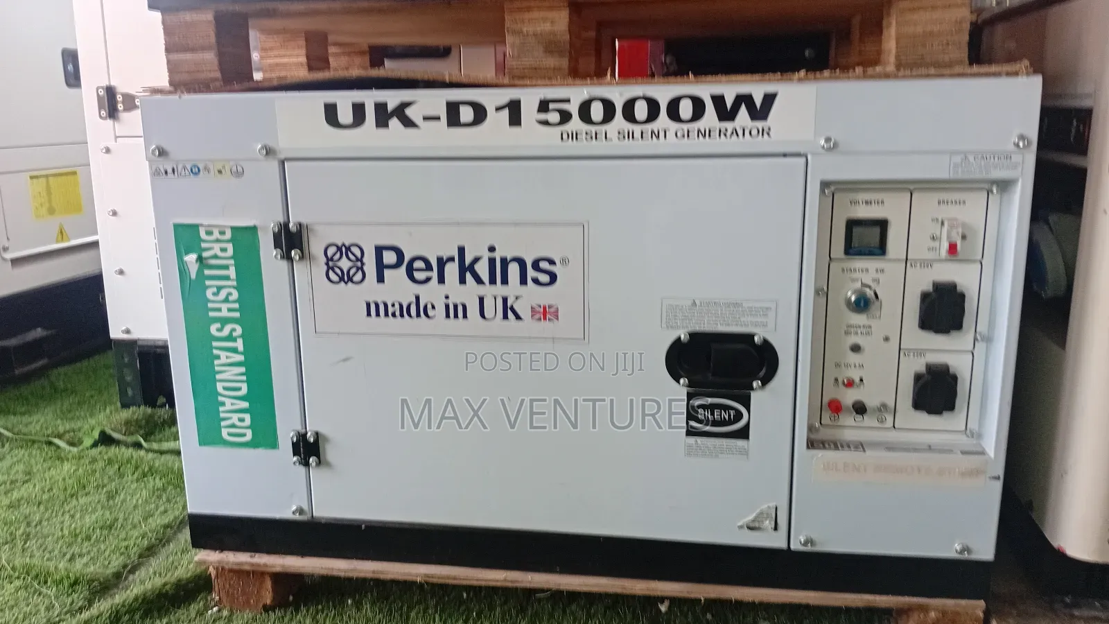 Perkins 15kva Fuel Efficient Diesel Generator ( at Remote)!