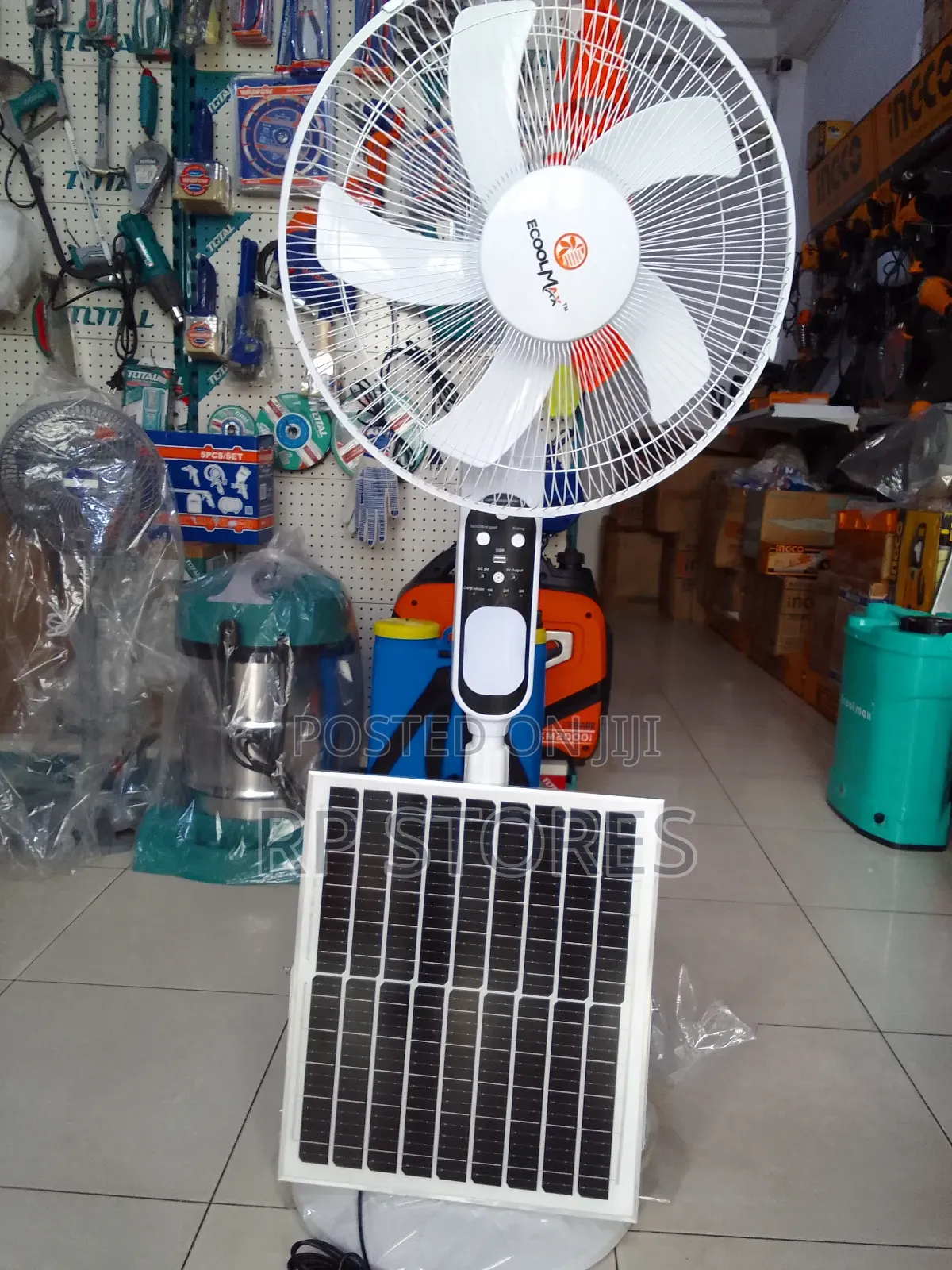 Solar Stand Fan / Solar Panel