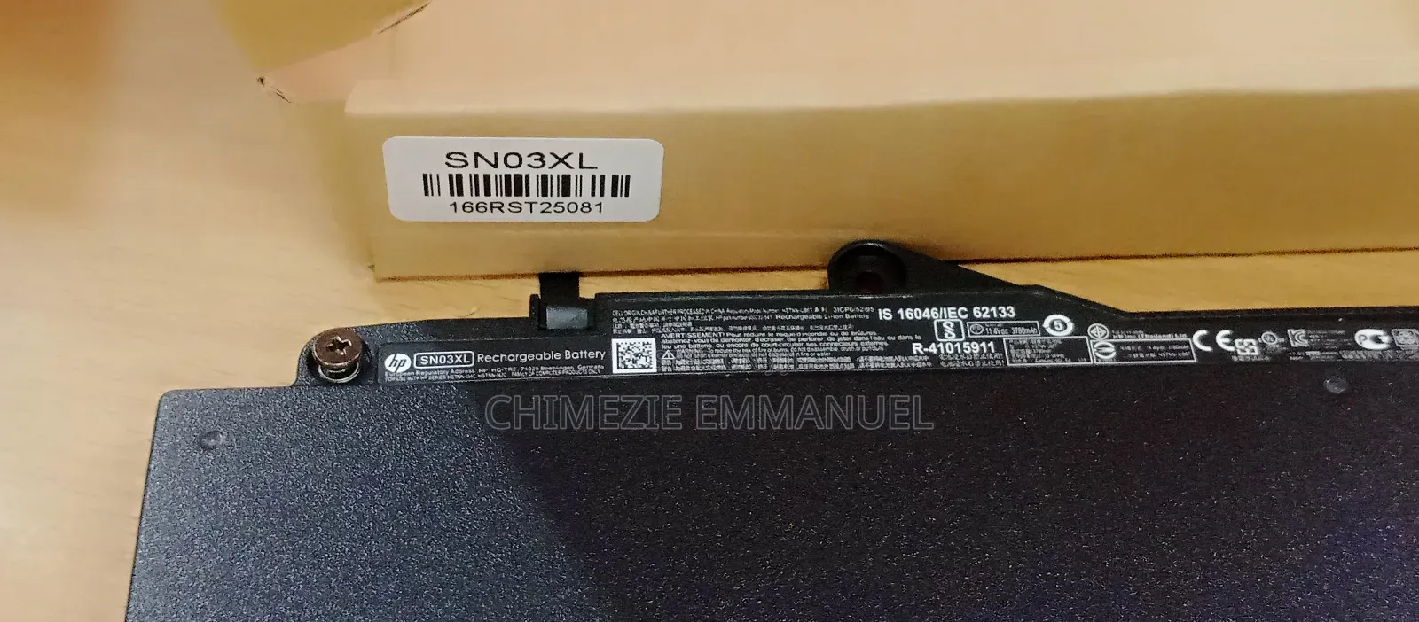 Hp Battery Snon3xl Nson3xl Original