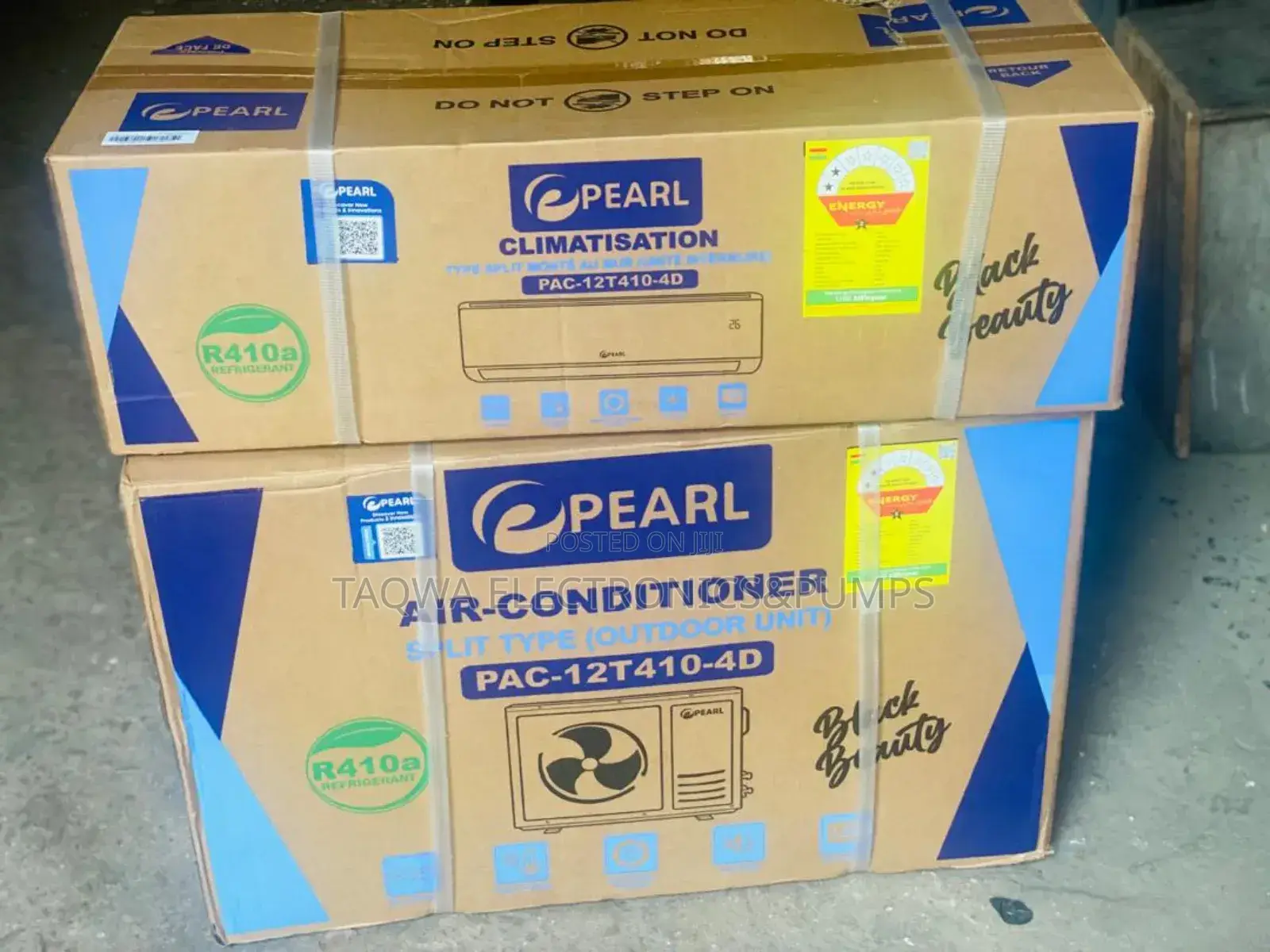 Adore Coolness With Pearl 1.5hp Black Air Conditioner