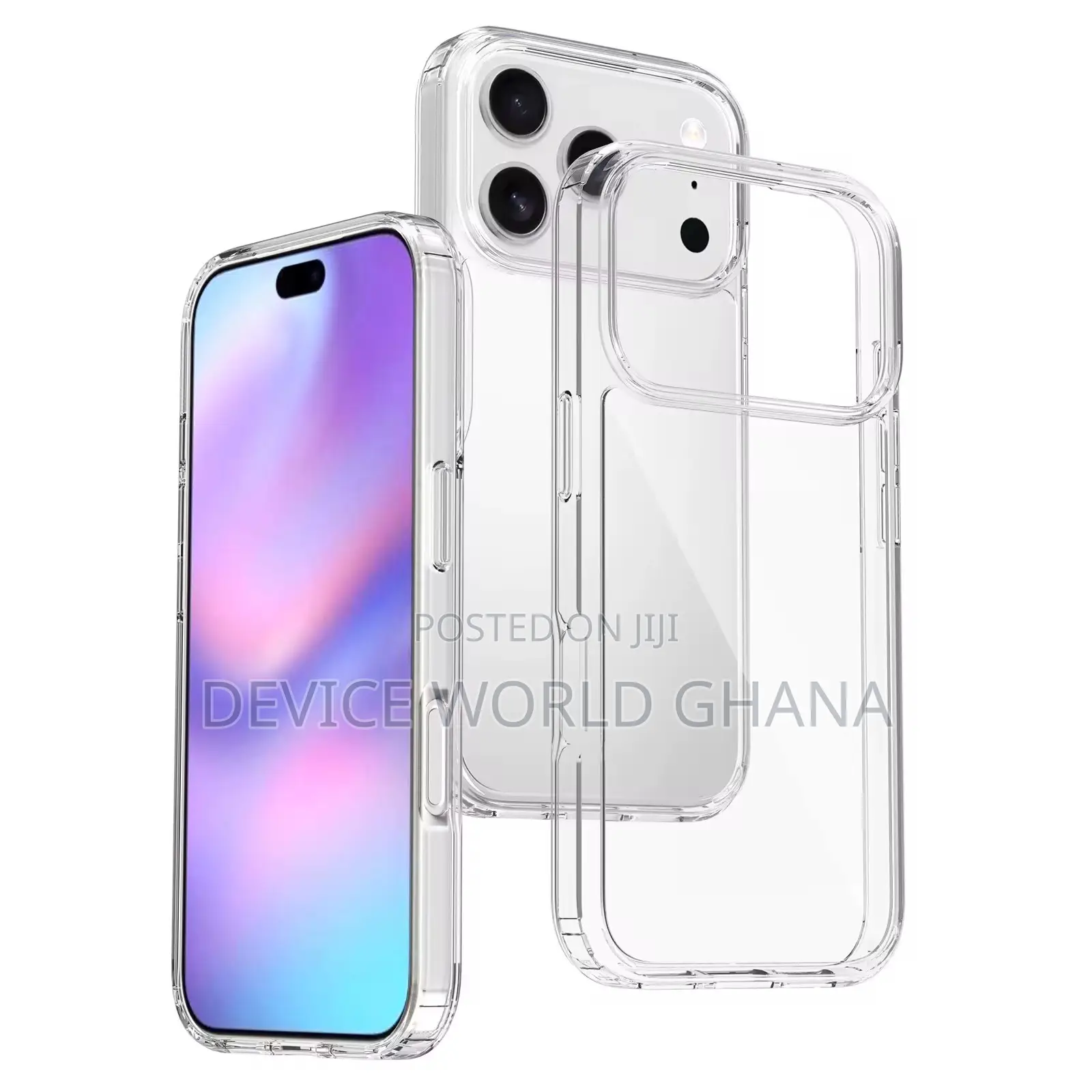 Clear Transparent Case for iPhone 17promax 16pmax 15pmax 14pmax 16 14