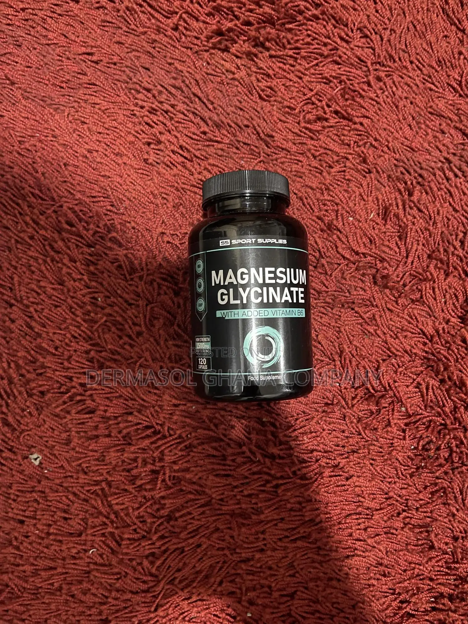 Magnesium Glycinate Supplements 1500mg Vitamin B6-120