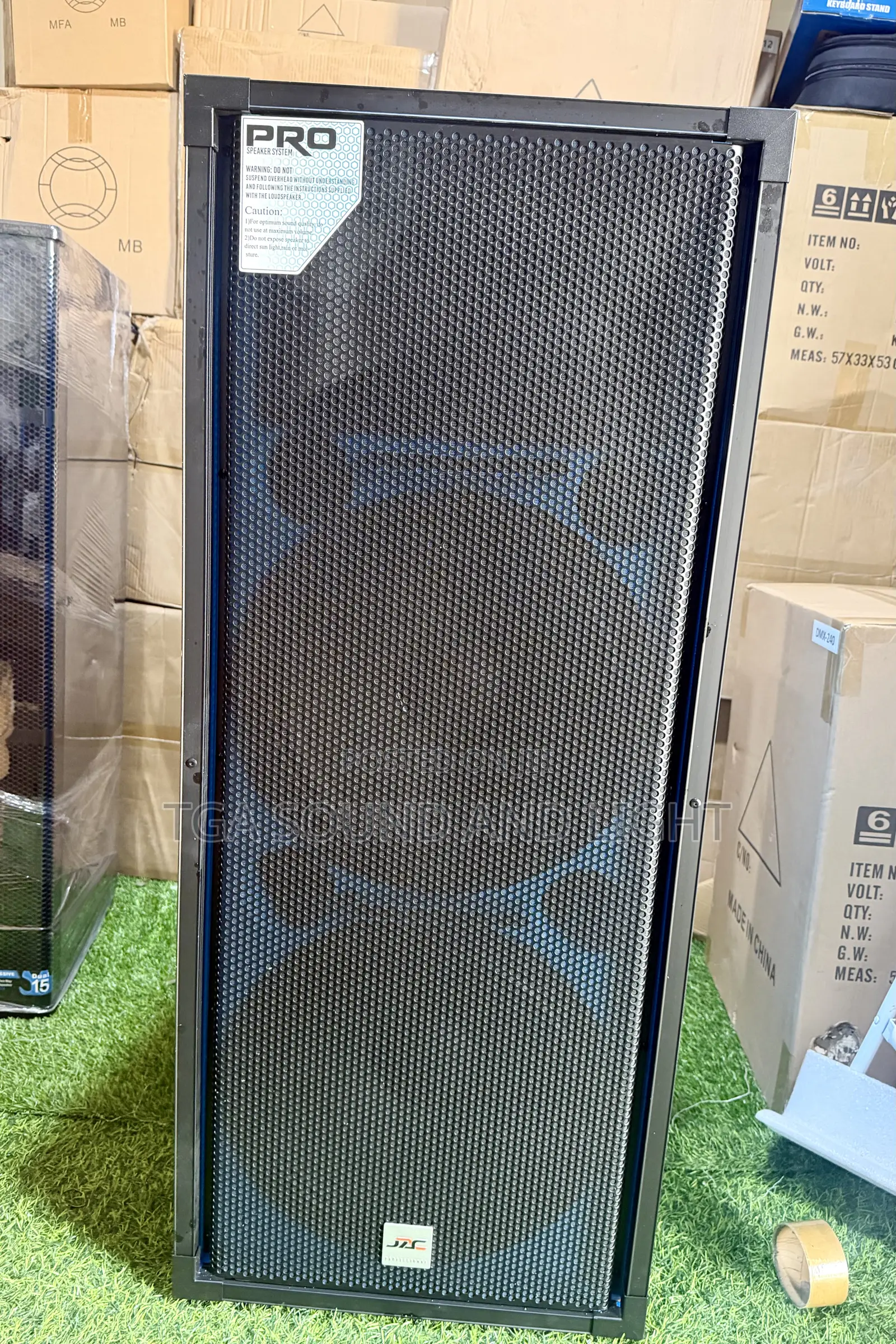Jac N-215 Full Range Speakers[Wooden Cabinet]