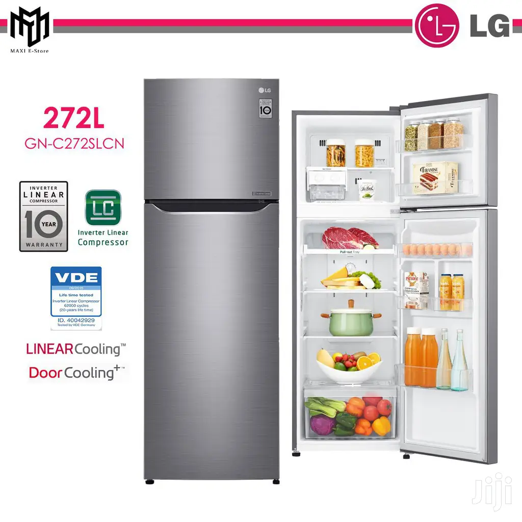 LG GN-C272SLCN 254L Inverter Linear Compressor Door
