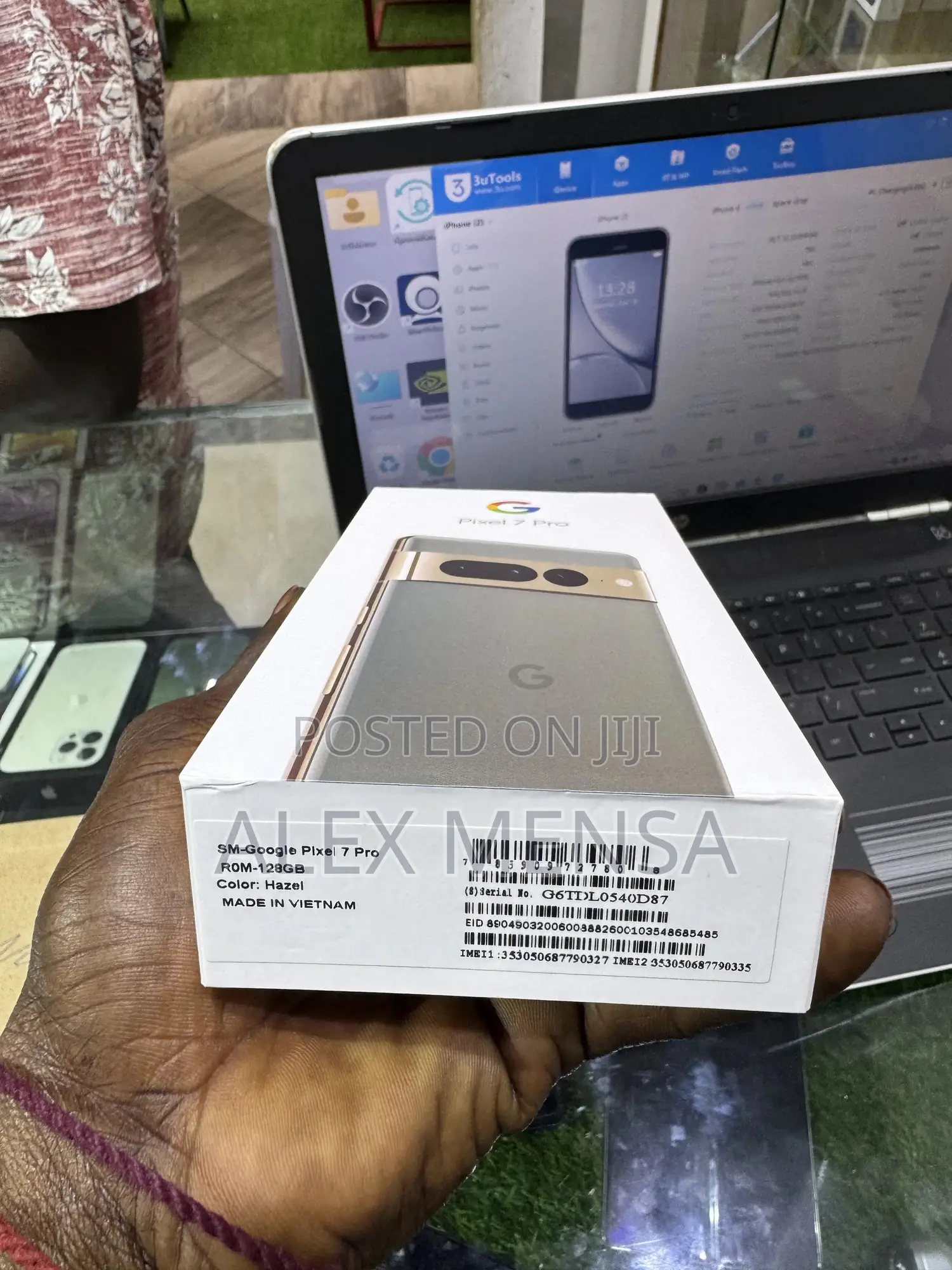 New Google Pixel 7 Pro 128 GB Green