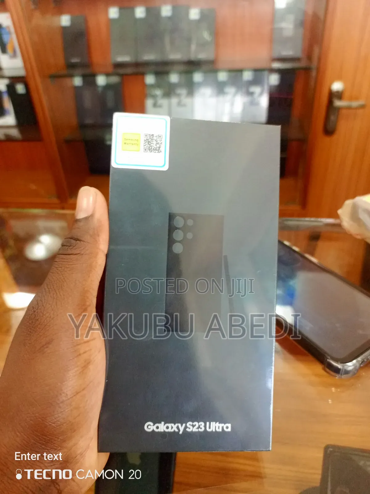 New Samsung Galaxy S23 Ultra 256 GB Black