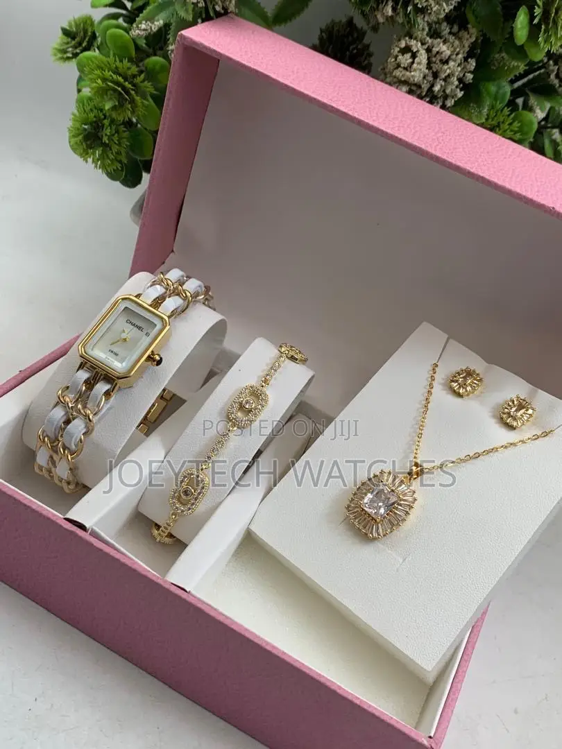 Chanel Designer Ladies Watch Set
