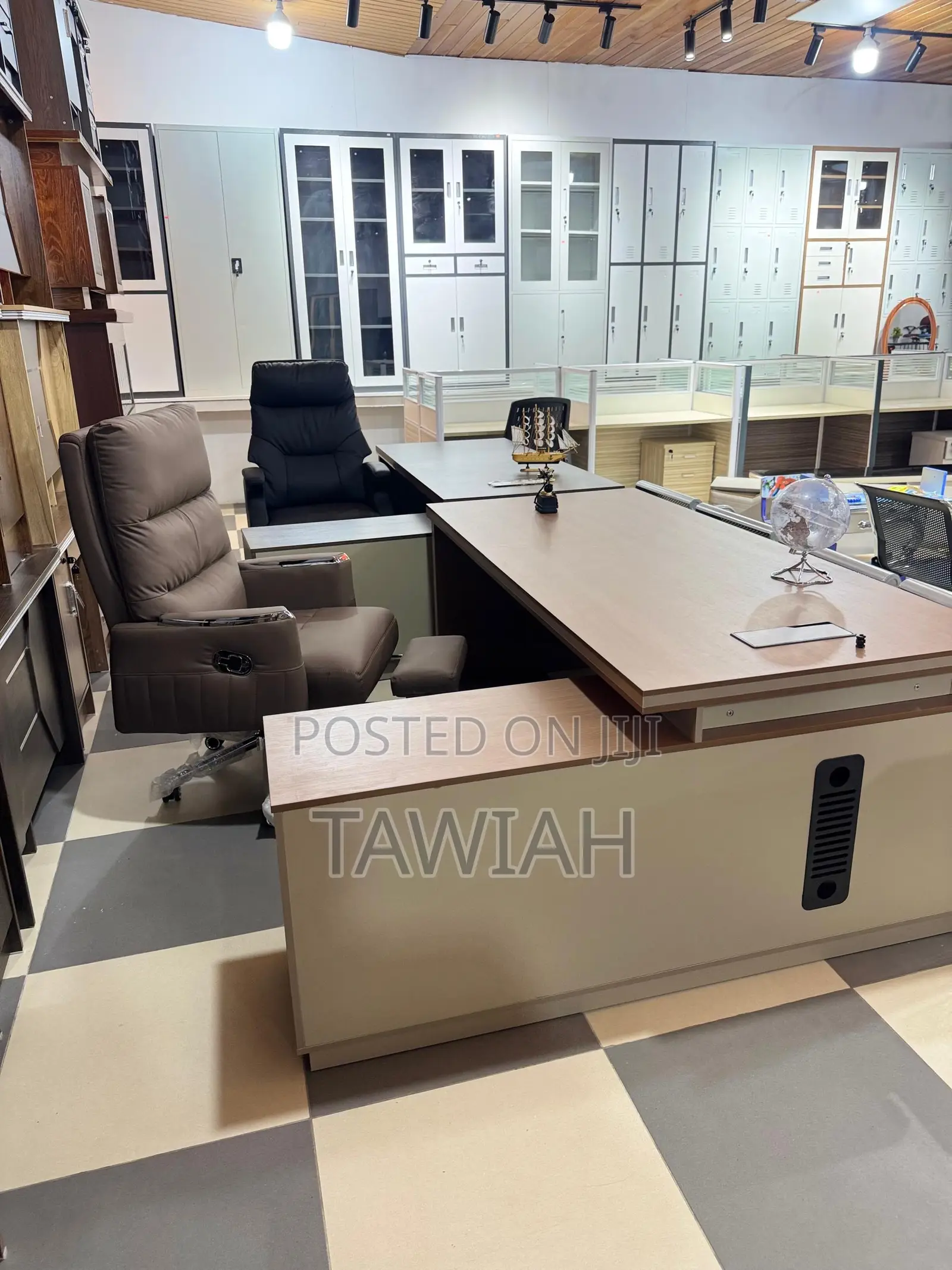 Executive Office Desk and Chair 