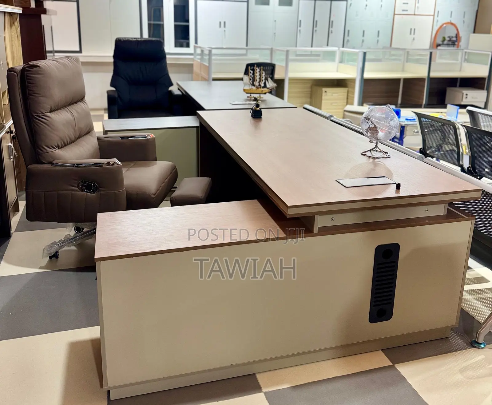 Executive Office Desk and Chair 