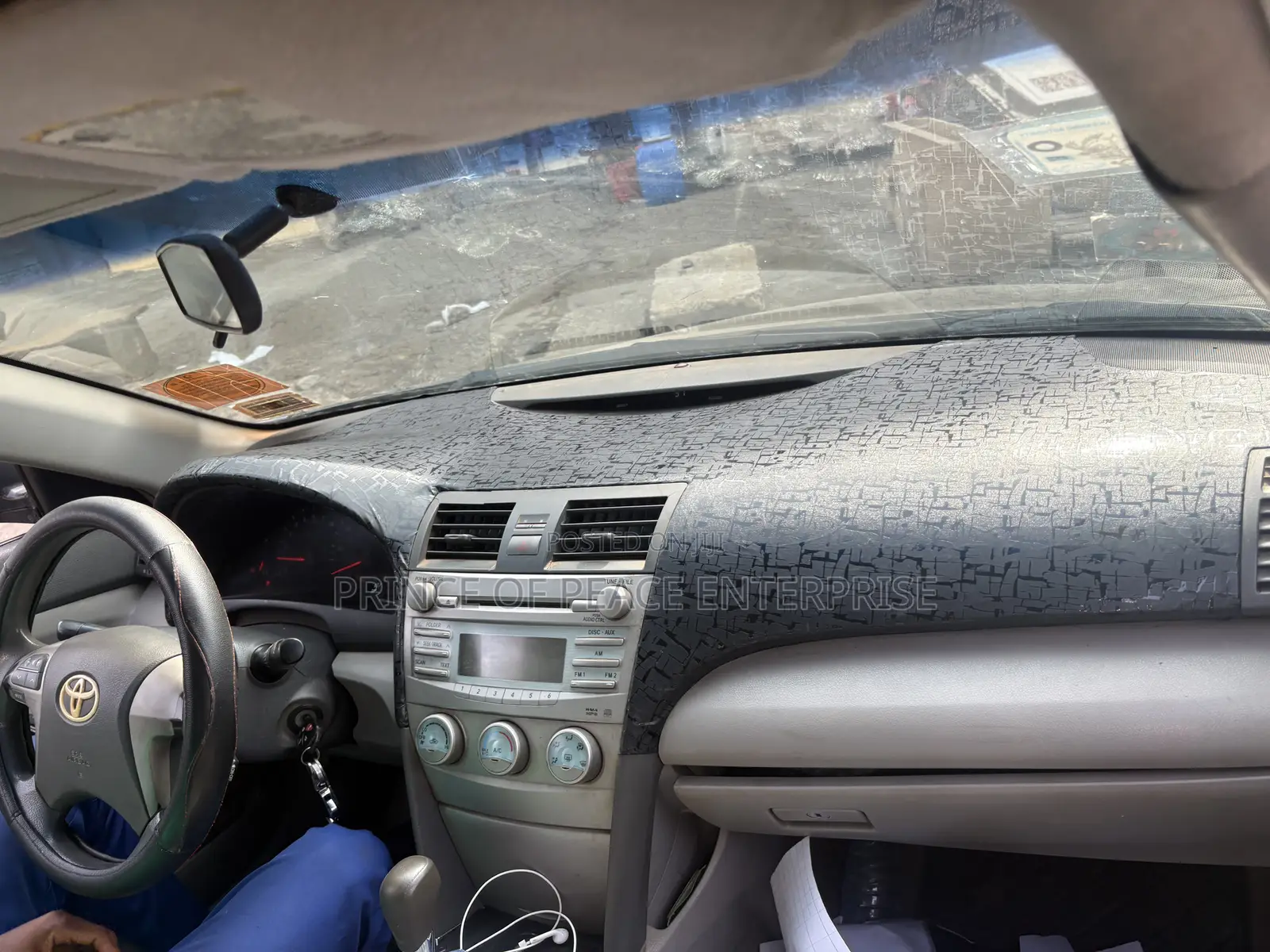 Toyota Camry 2007 2009 2011 Dashboard Sticker Installation