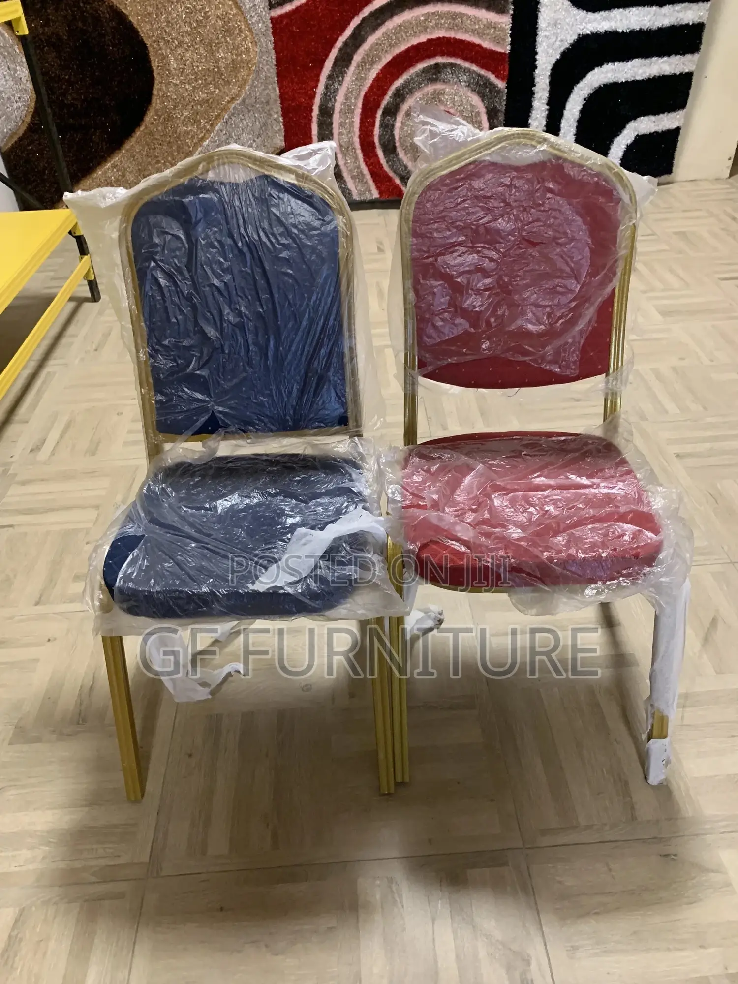 Durable Church Chairs (Metal Back)